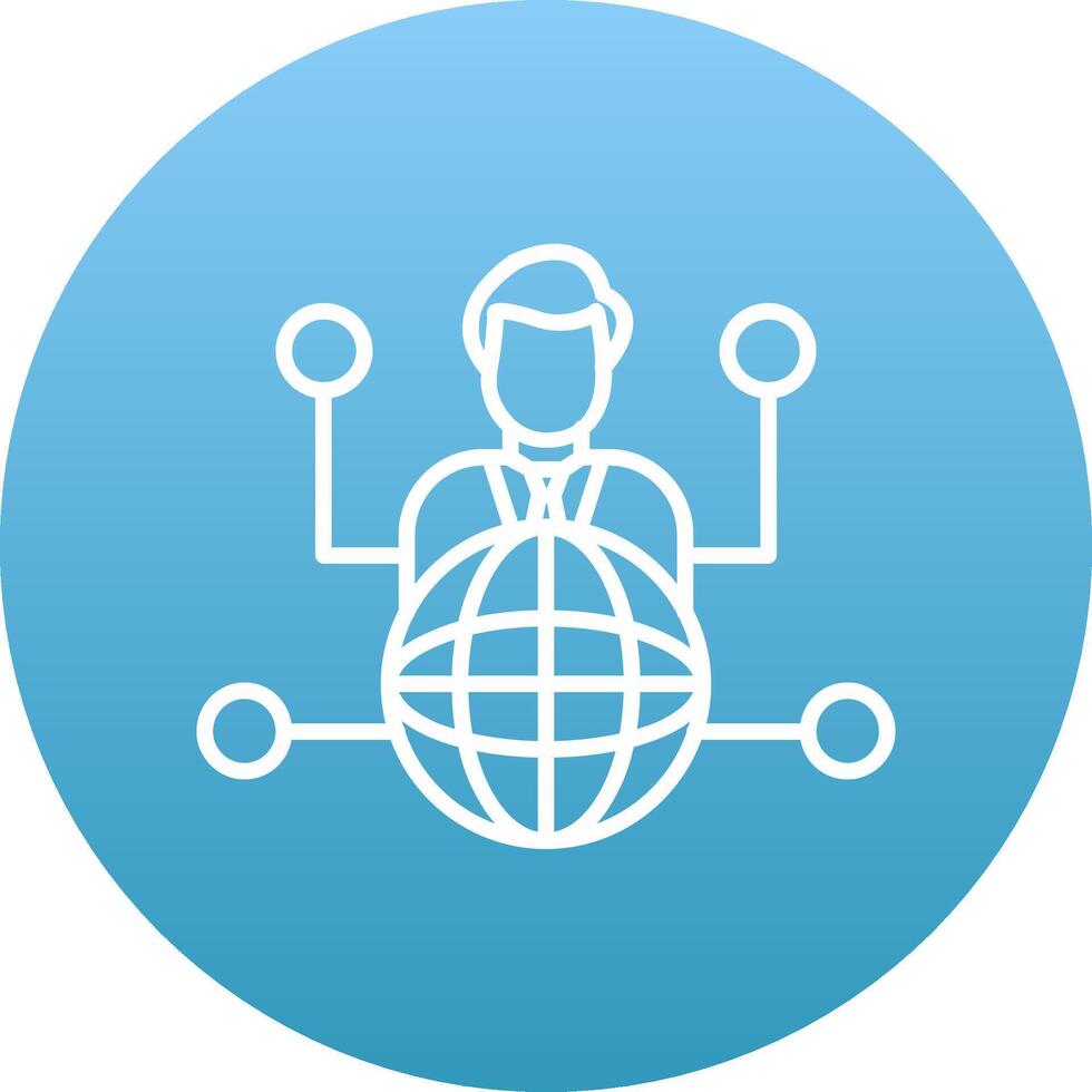 Outsource Icon Design Symbol vector