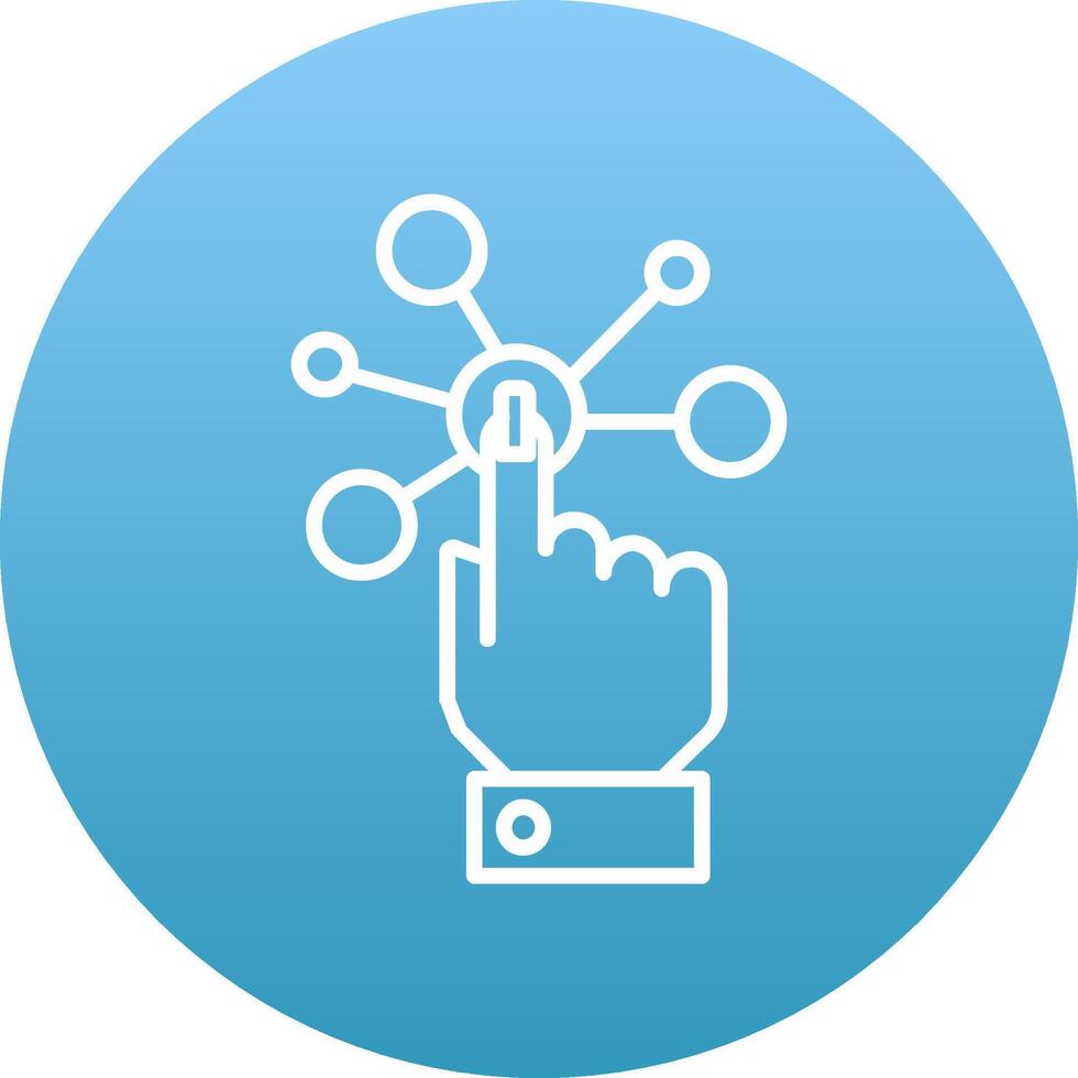 Interaction Icon Design Symbol vector