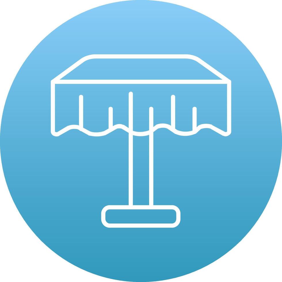 Table Cloth Icon Design Symbol vector