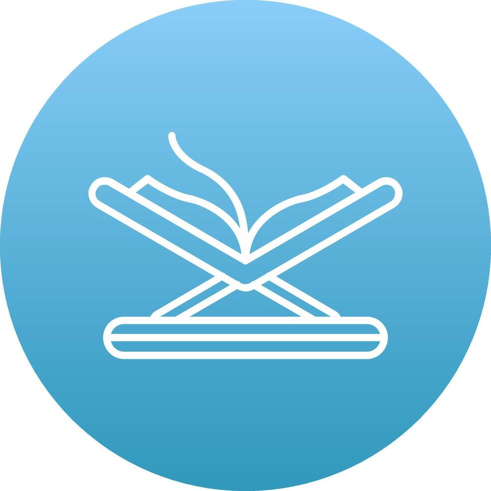 Quran Icon Design Symbol vector