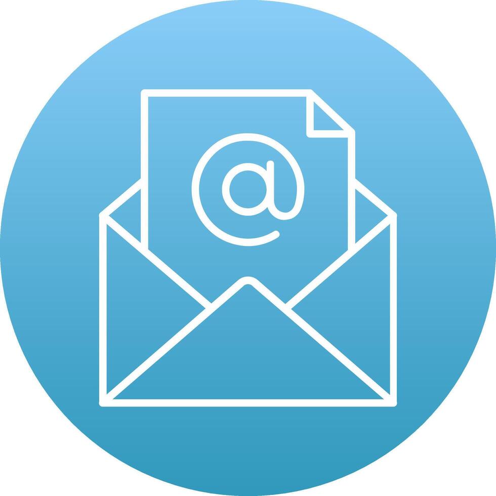 Mail Icon Design Symbol vector