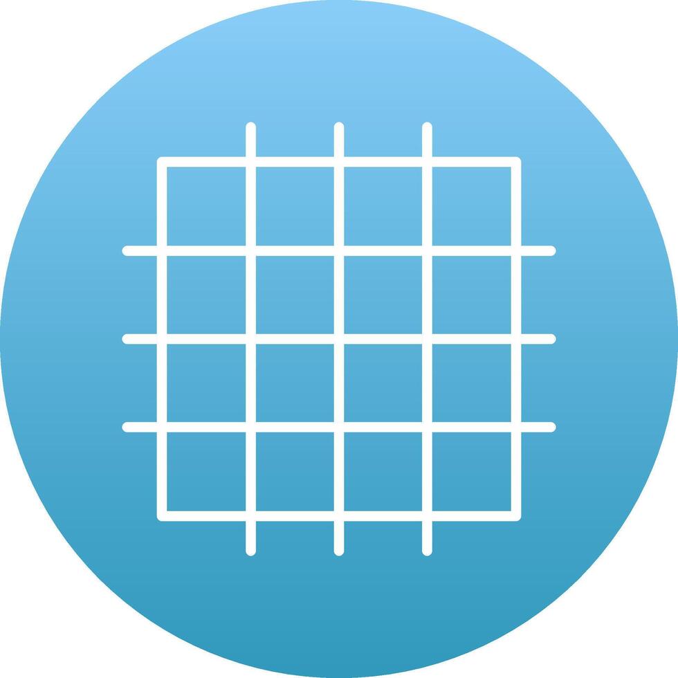 Grid Icon Design Symbol vector