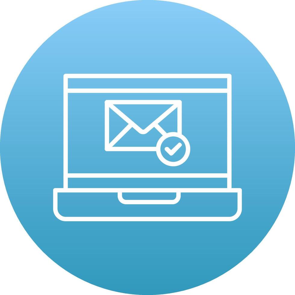 Mailing Icon Design Symbol vector