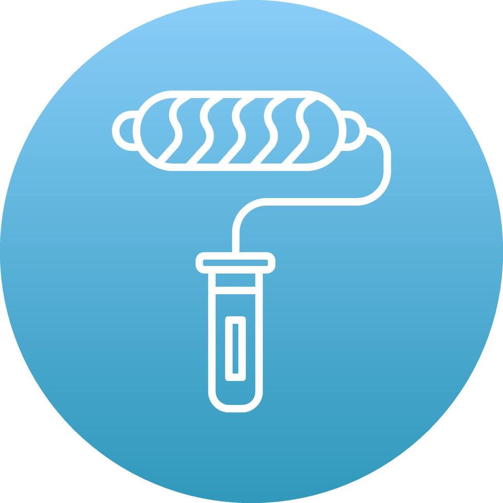 Paint Roller Icon Design Symbol vector