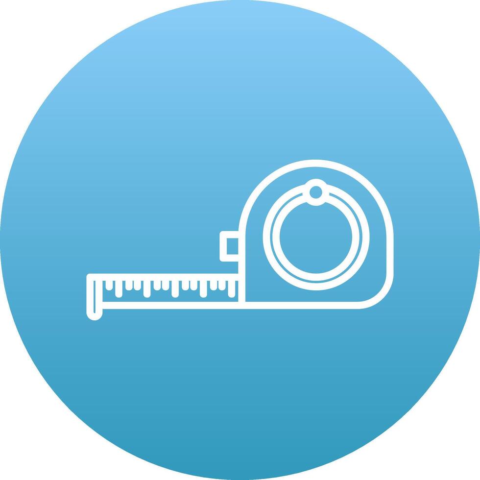 Measuring Tape Icon Design Symbol vector