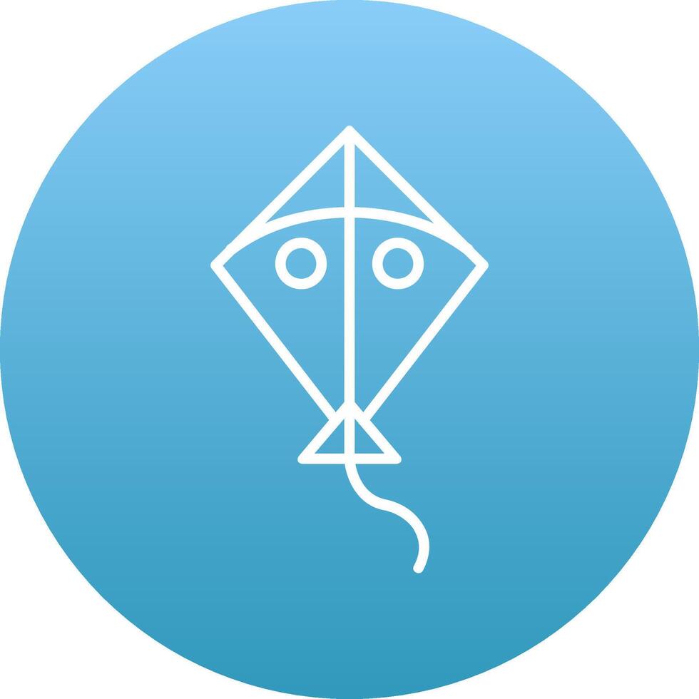 Kite Icon Design Symbol vector
