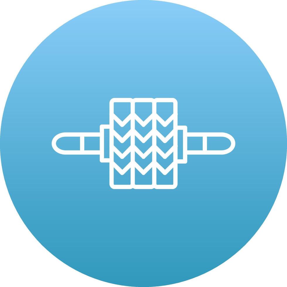 Gym Icon Design Symbol vector