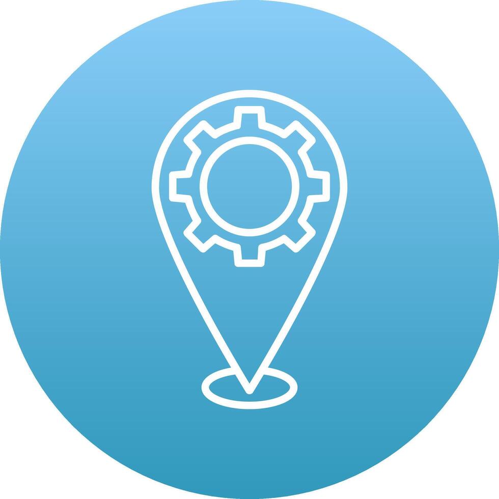 Location Icon Design Symbol vector