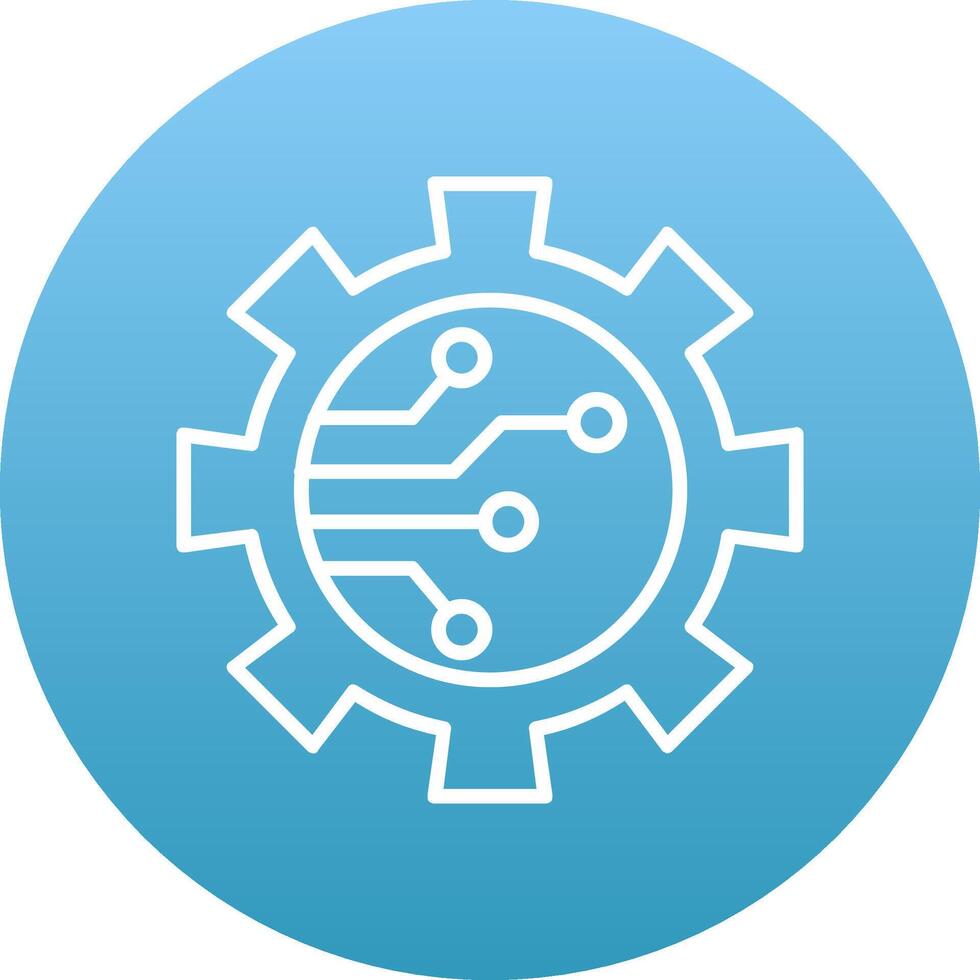 Digitalisation Icon Design Symbol vector
