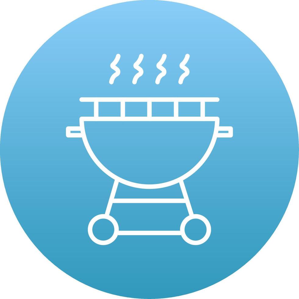 Grill Icon Design Symbol vector