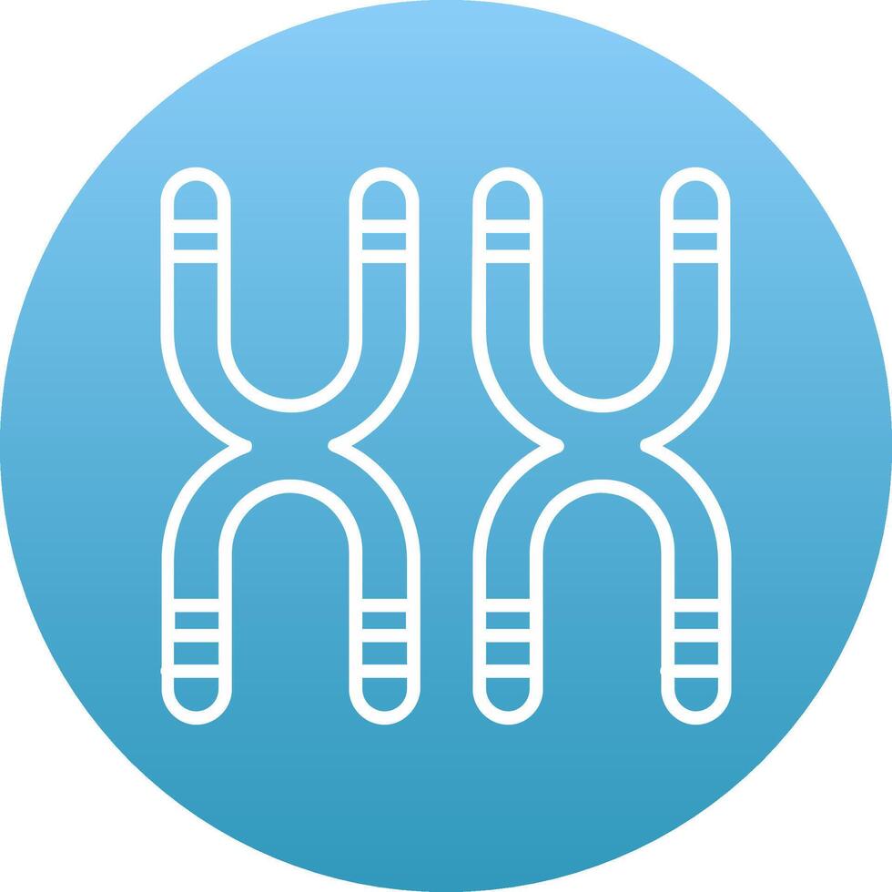 Chromosome Icon Design Symbol vector