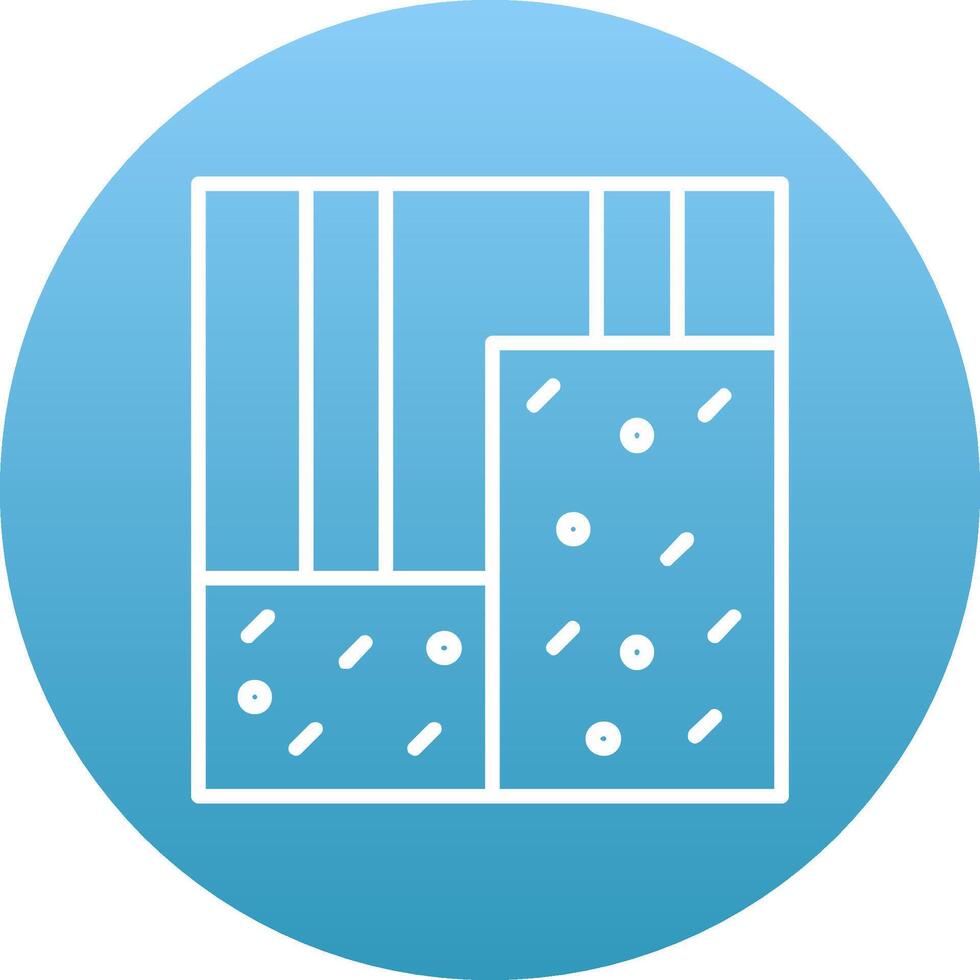 Gypsum Board Icon Design Symbol vector