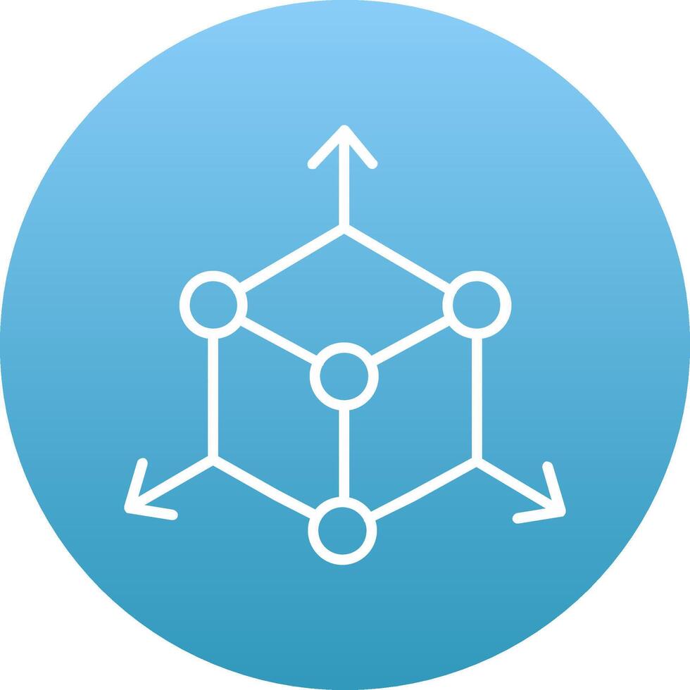 Dimensions Icon Design Symbol vector