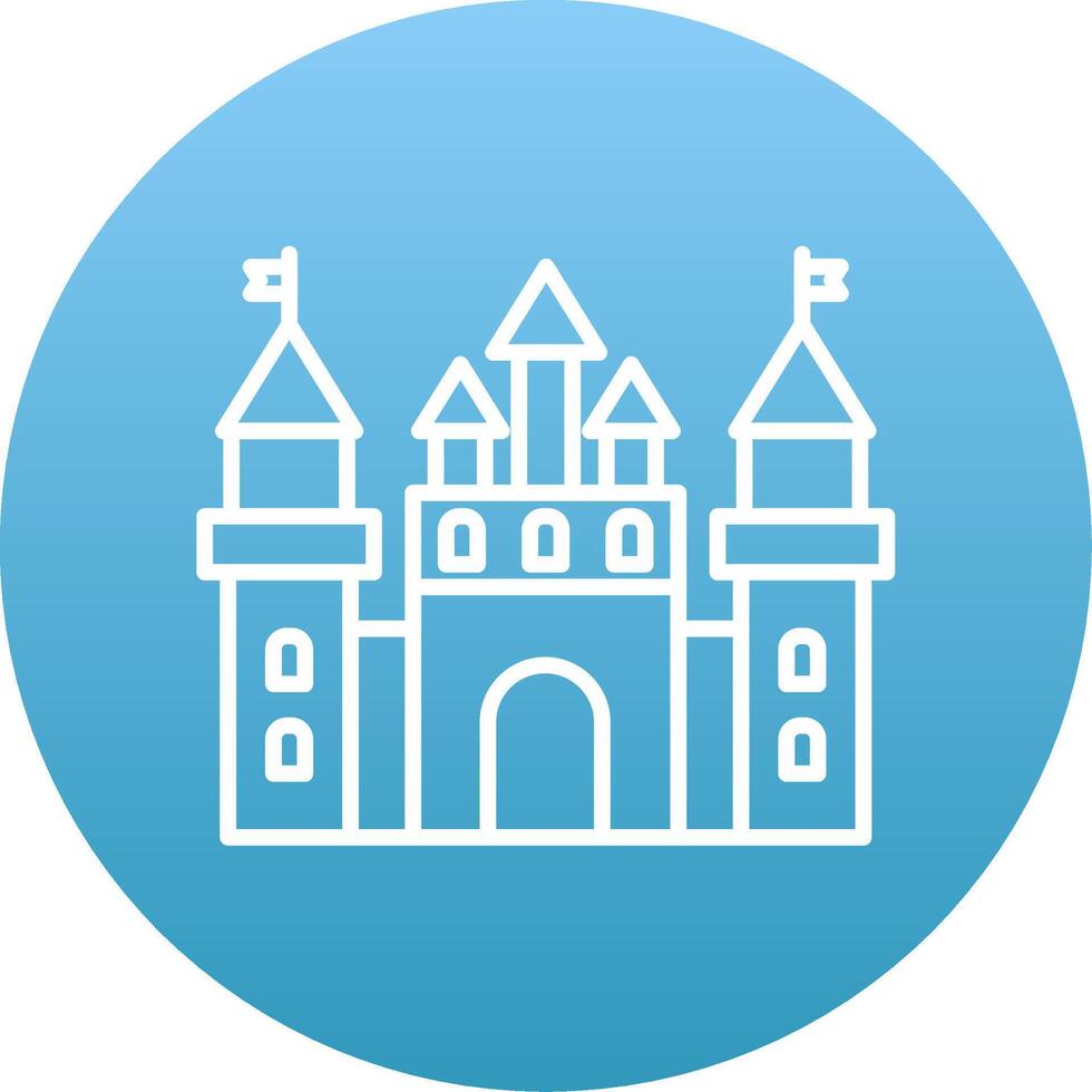 Castle Icon Design Symbol vector