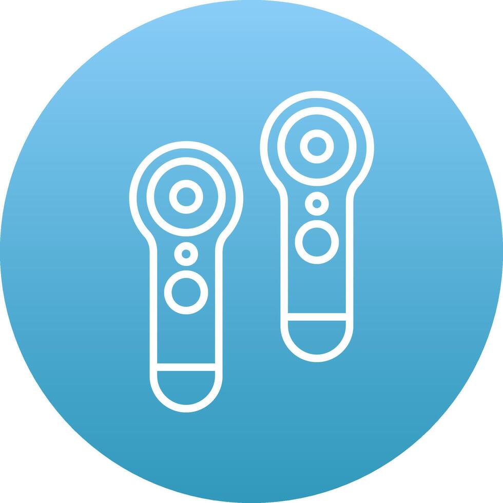 Controller Icon Design Symbol vector