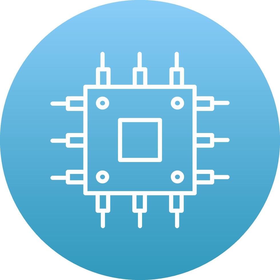 Chip Icon Design Symbol vector