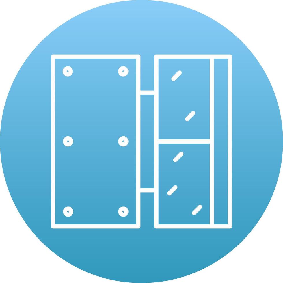 Drywall Icon Design Symbol vector