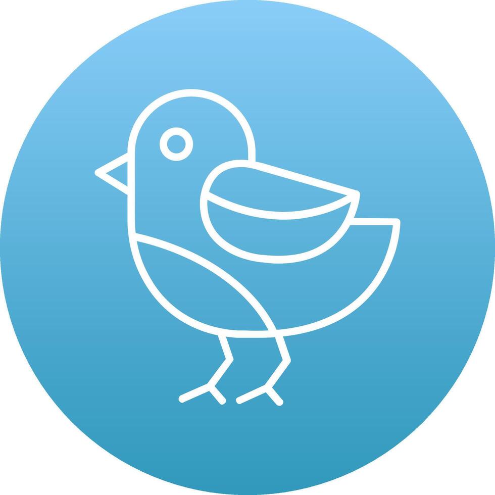 Bird Icon Design Symbol vector