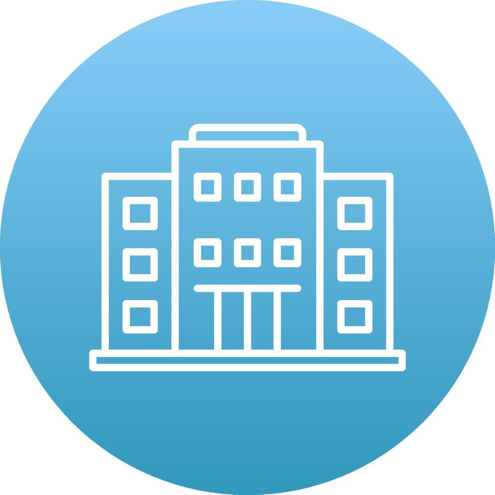 Hotel Icon Design Symbol vector