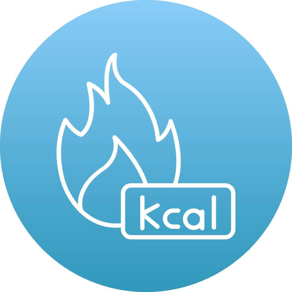 Calories Icon Design Symbol vector
