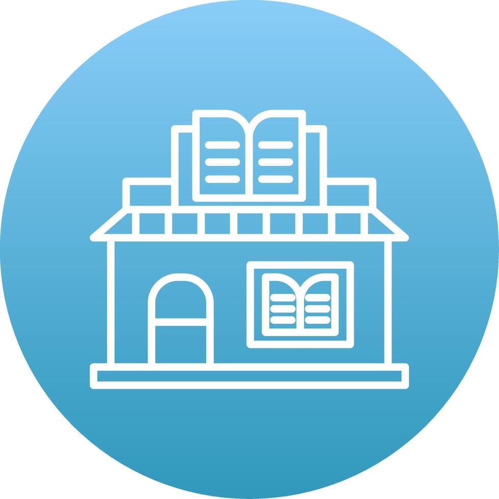 Book Shop Icon Design Symbol vector