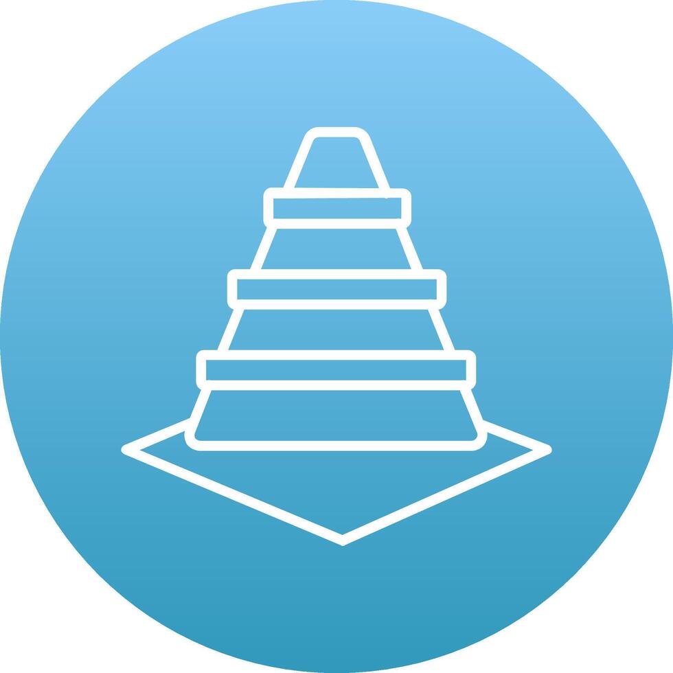Cone Icon Design Symbol vector