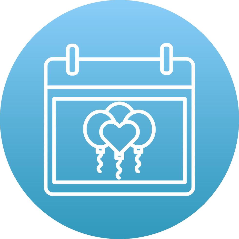Balloons Icon Design Symbol vector