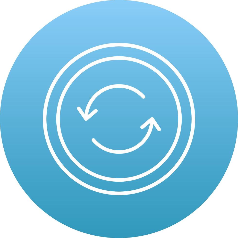 Refresh Icon Design Symbol vector