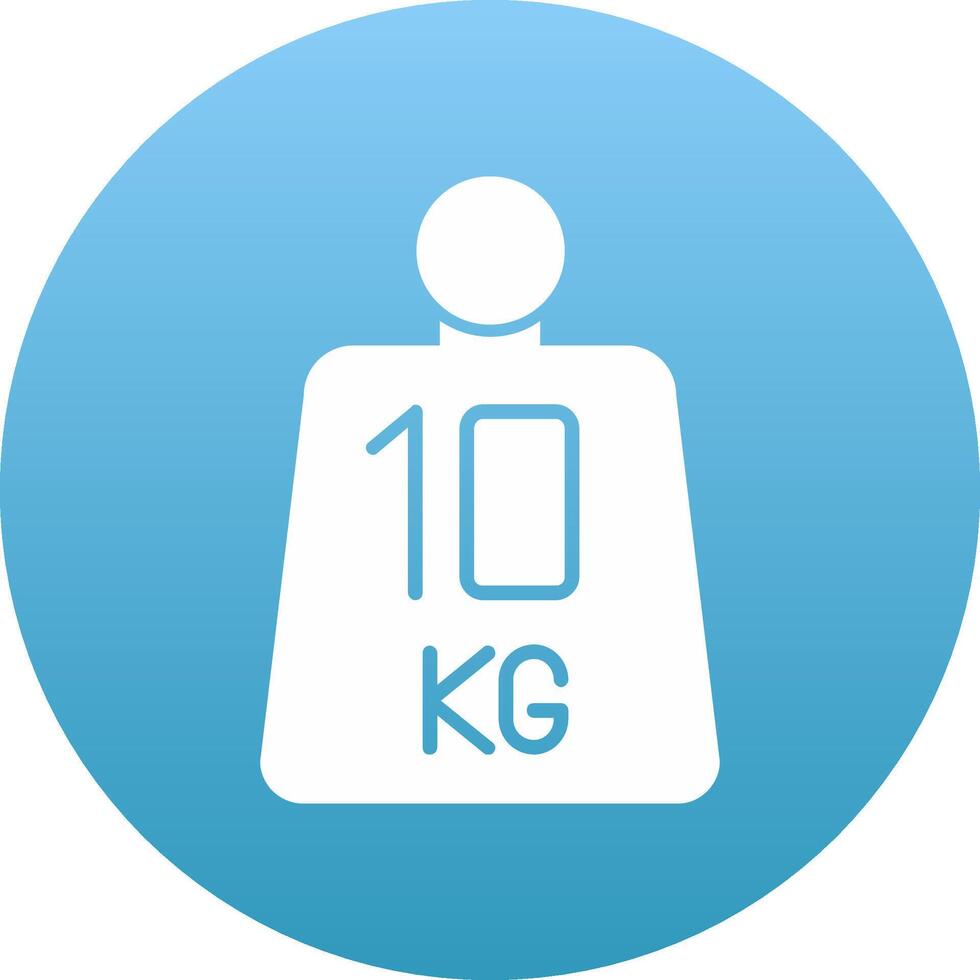 Weights Icon Design Symbol vector