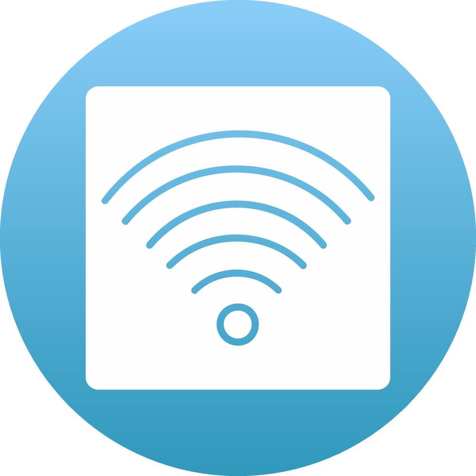 Wifi Icon Design Symbol vector