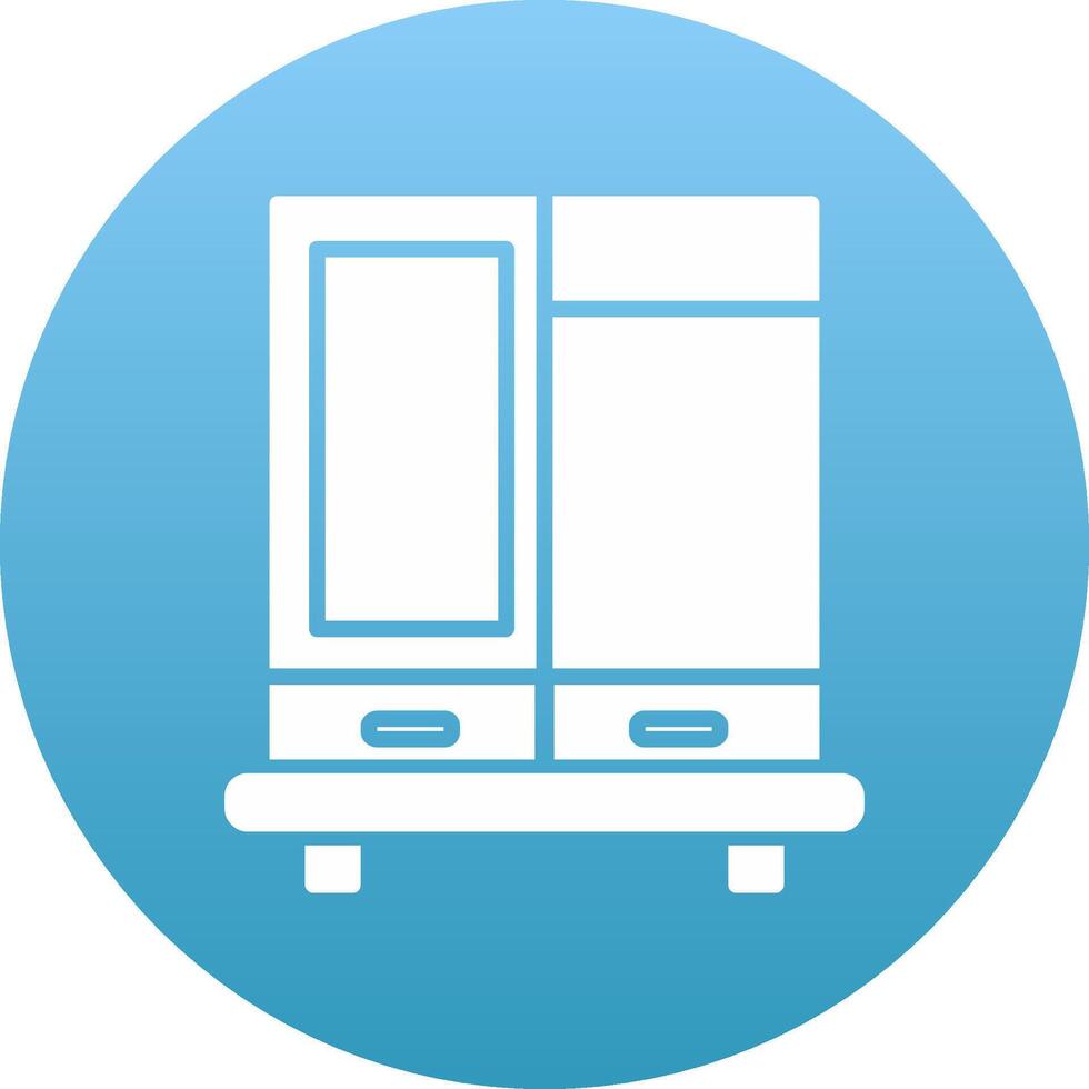 Wardrobe Icon Design Symbol vector