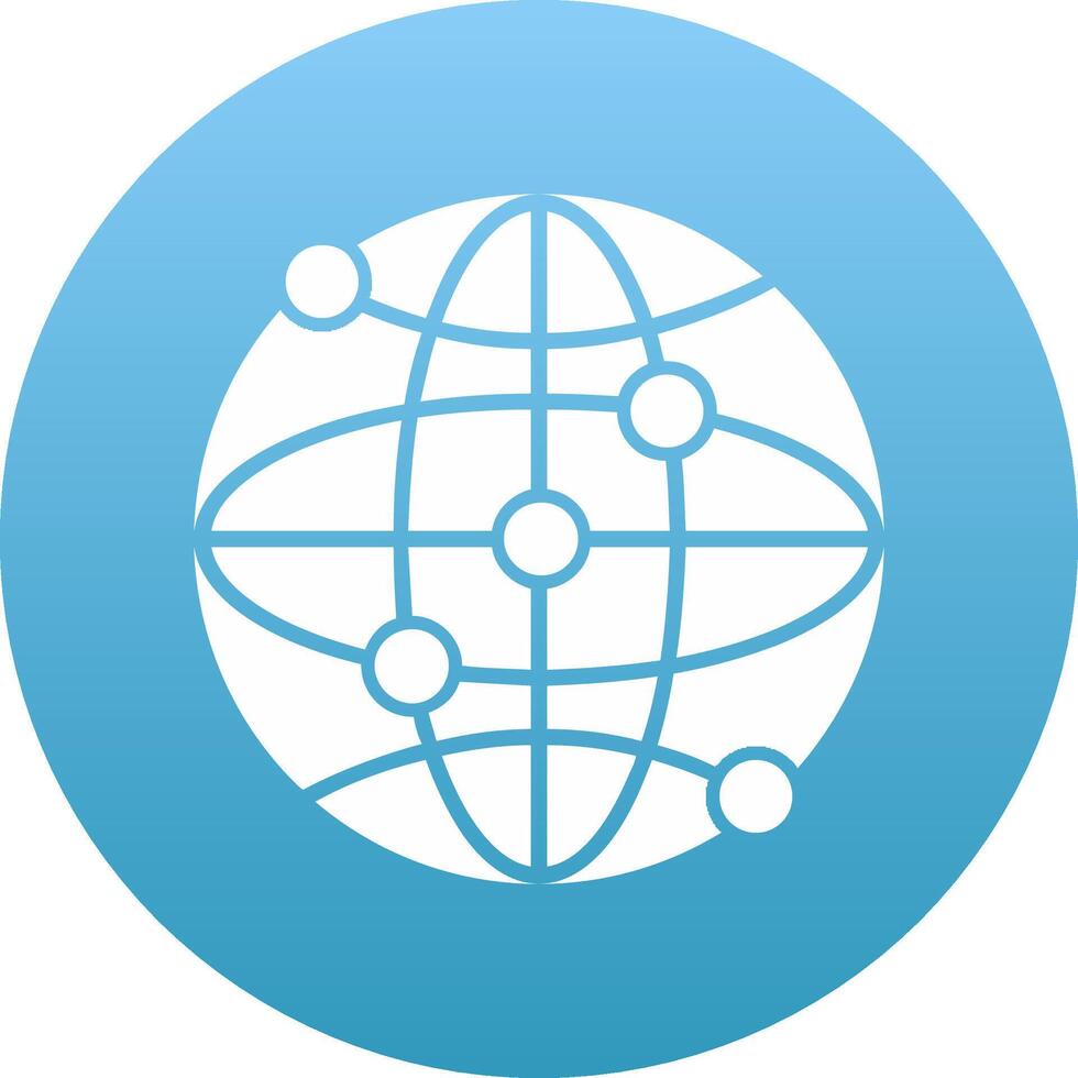 Worldwide Icon Design Symbol vector