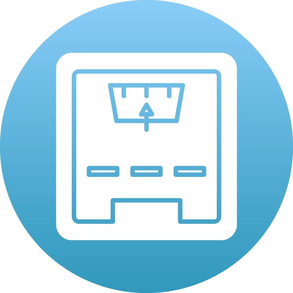 Weight Icon Design Symbol vector
