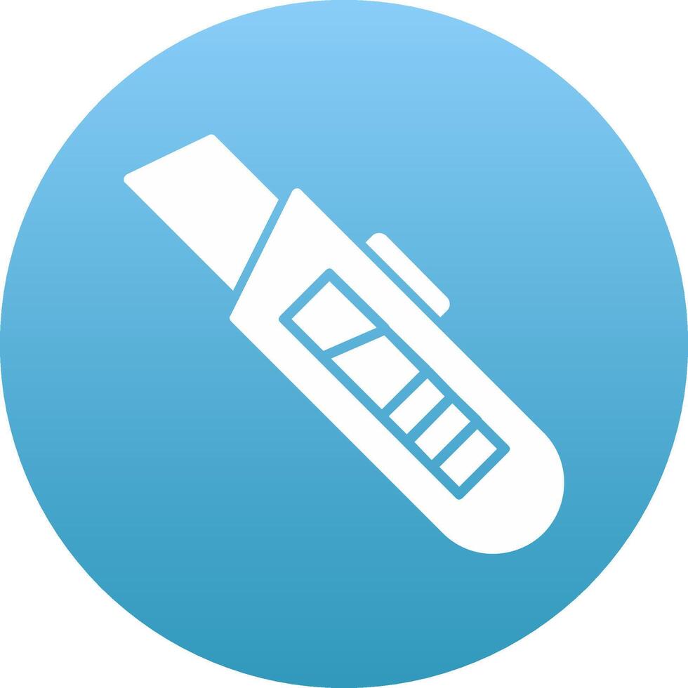 Utility Knife Icon Design Symbol vector