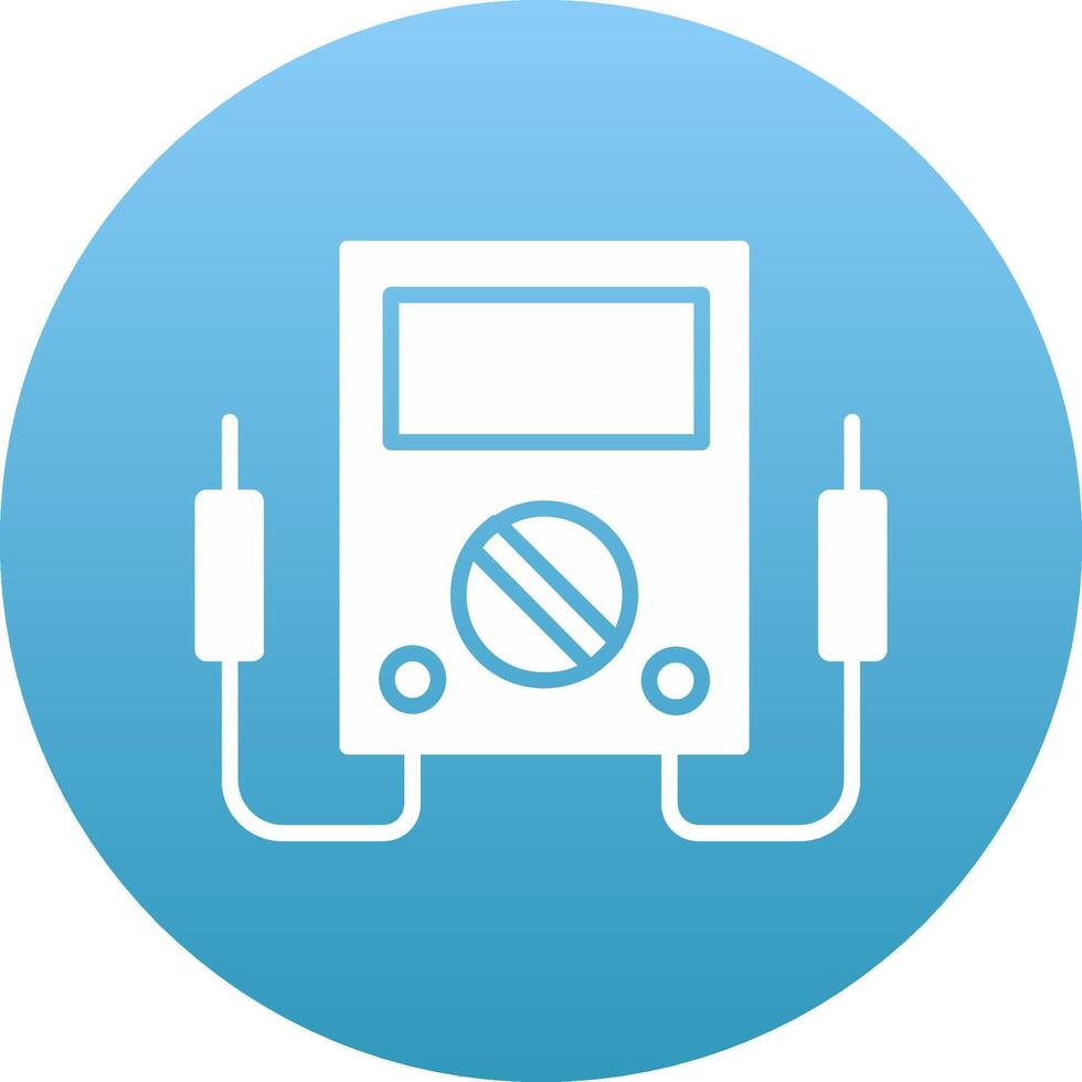 Voltmeter Icon Design Symbol vector