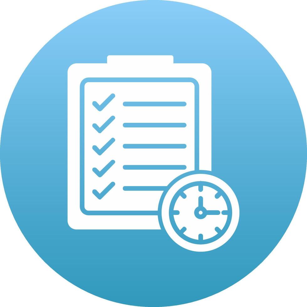 Time Planning Icon Design Symbol vector
