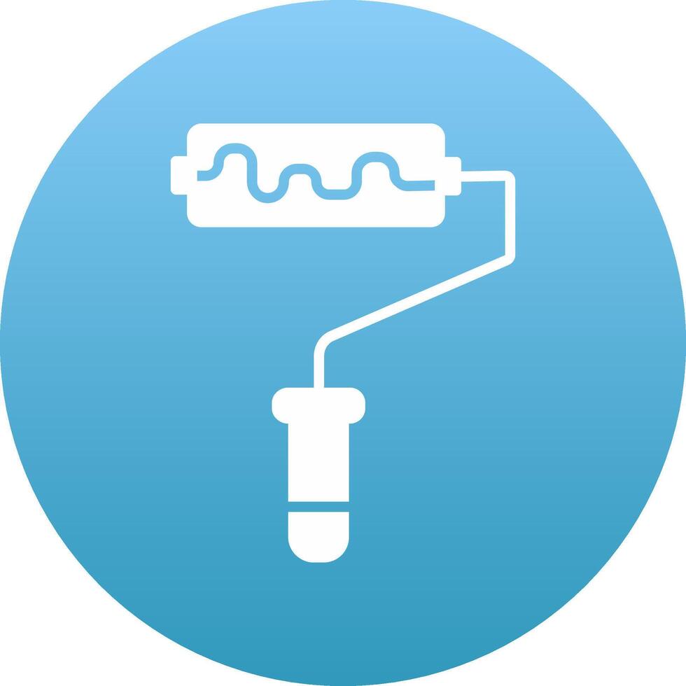 Roller Icon Design Symbol vector