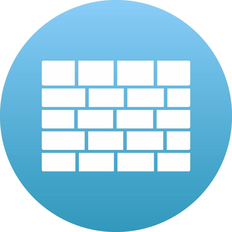 Wall Icon Design Symbol vector