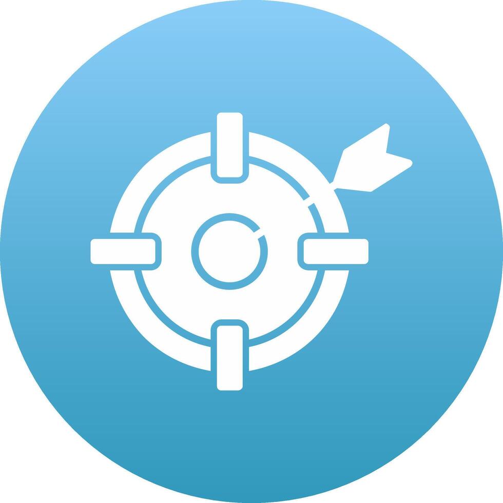 Target Icon Design Symbol vector