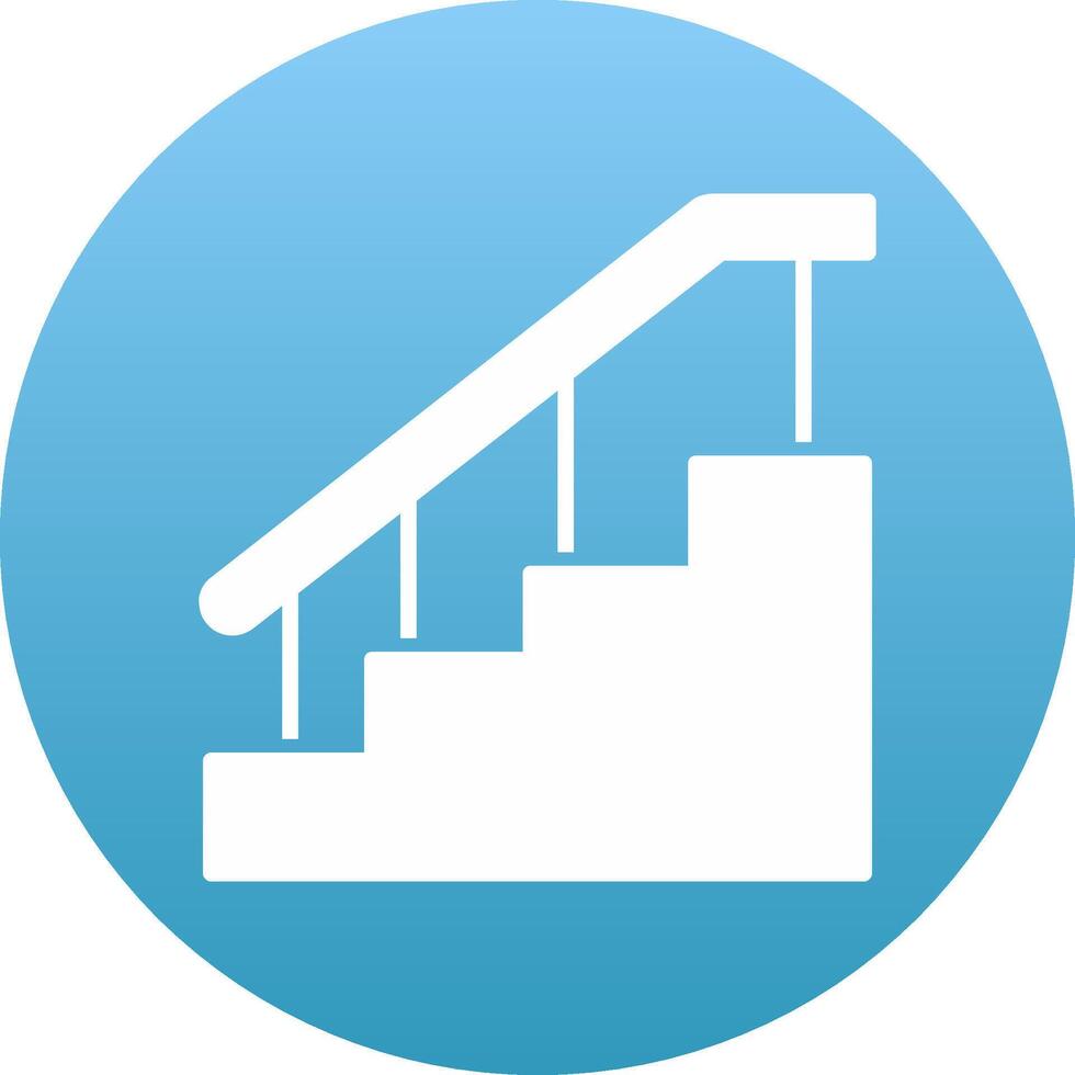 Stairs Icon Design Symbol vector