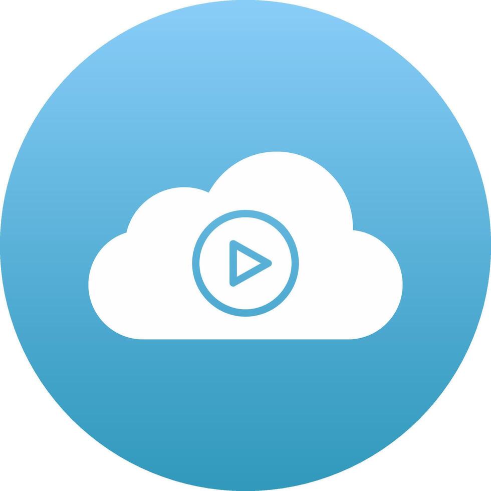 Streaming Icon Design Symbol vector