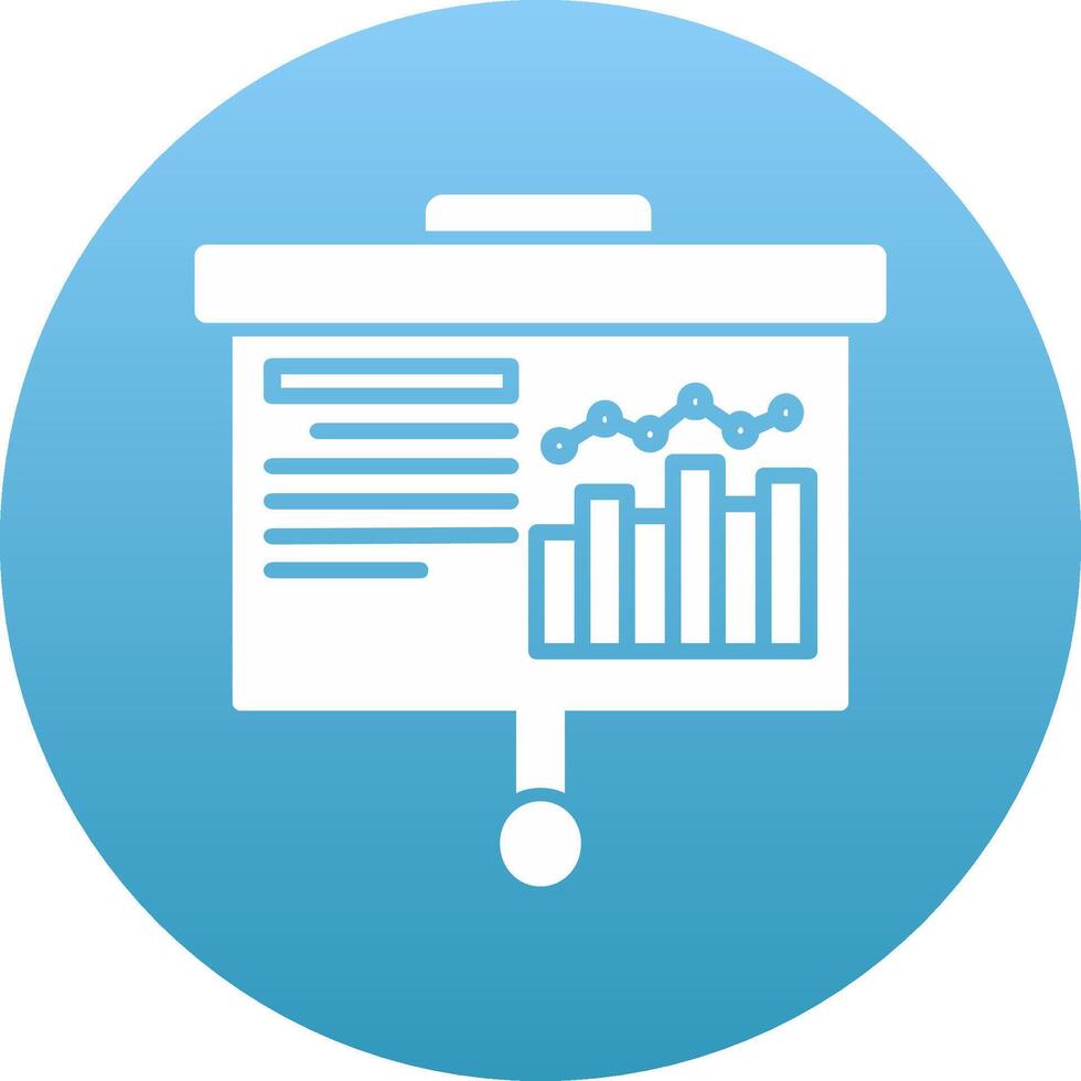 Presentation Icon Design Symbol vector
