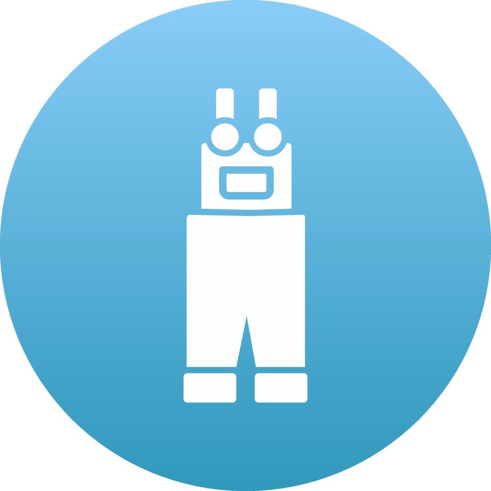 Overall Icon Design Symbol vector
