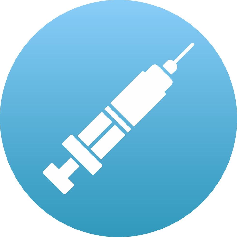 Injection Icon Design Symbol vector