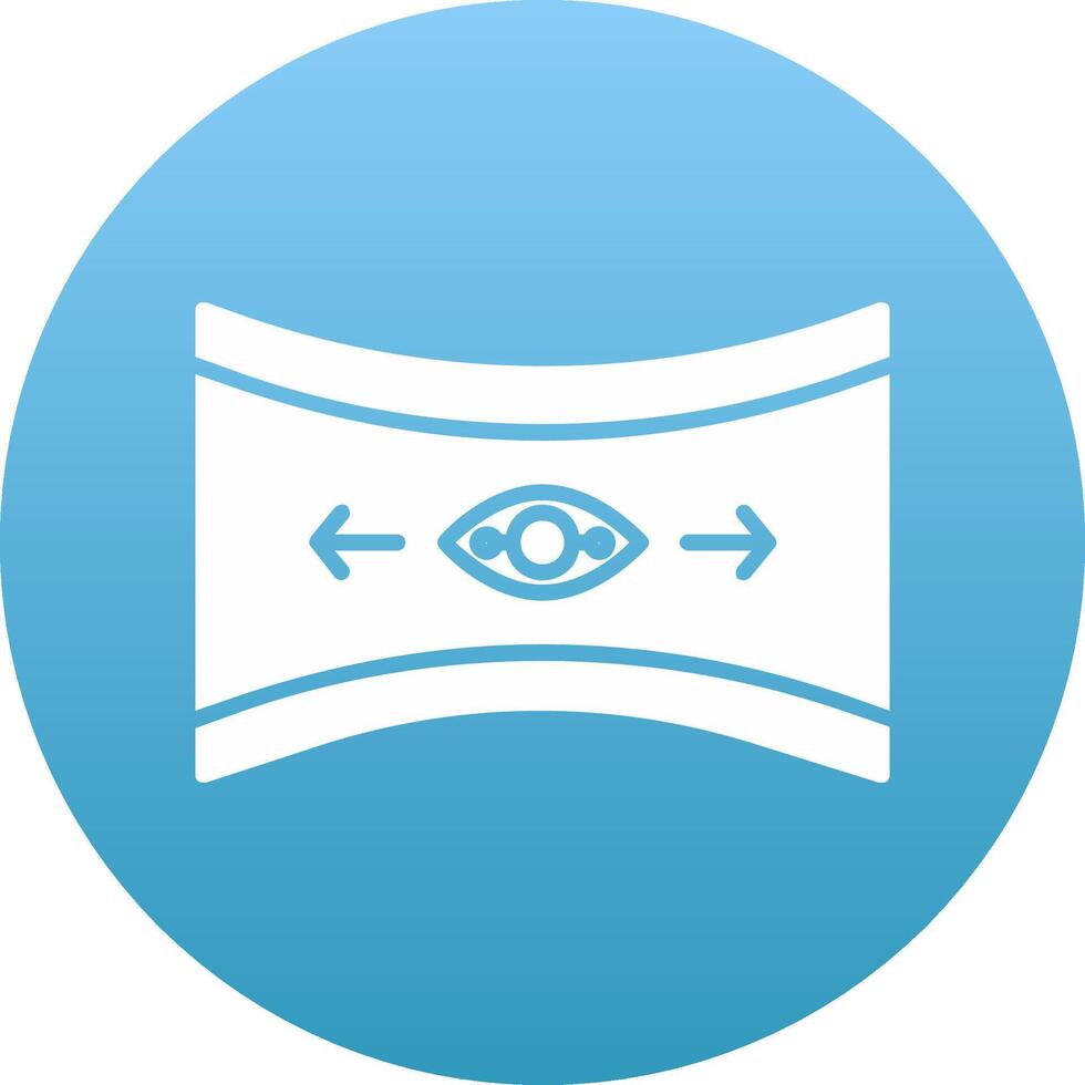 Panoramic View Icon Design Symbol vector