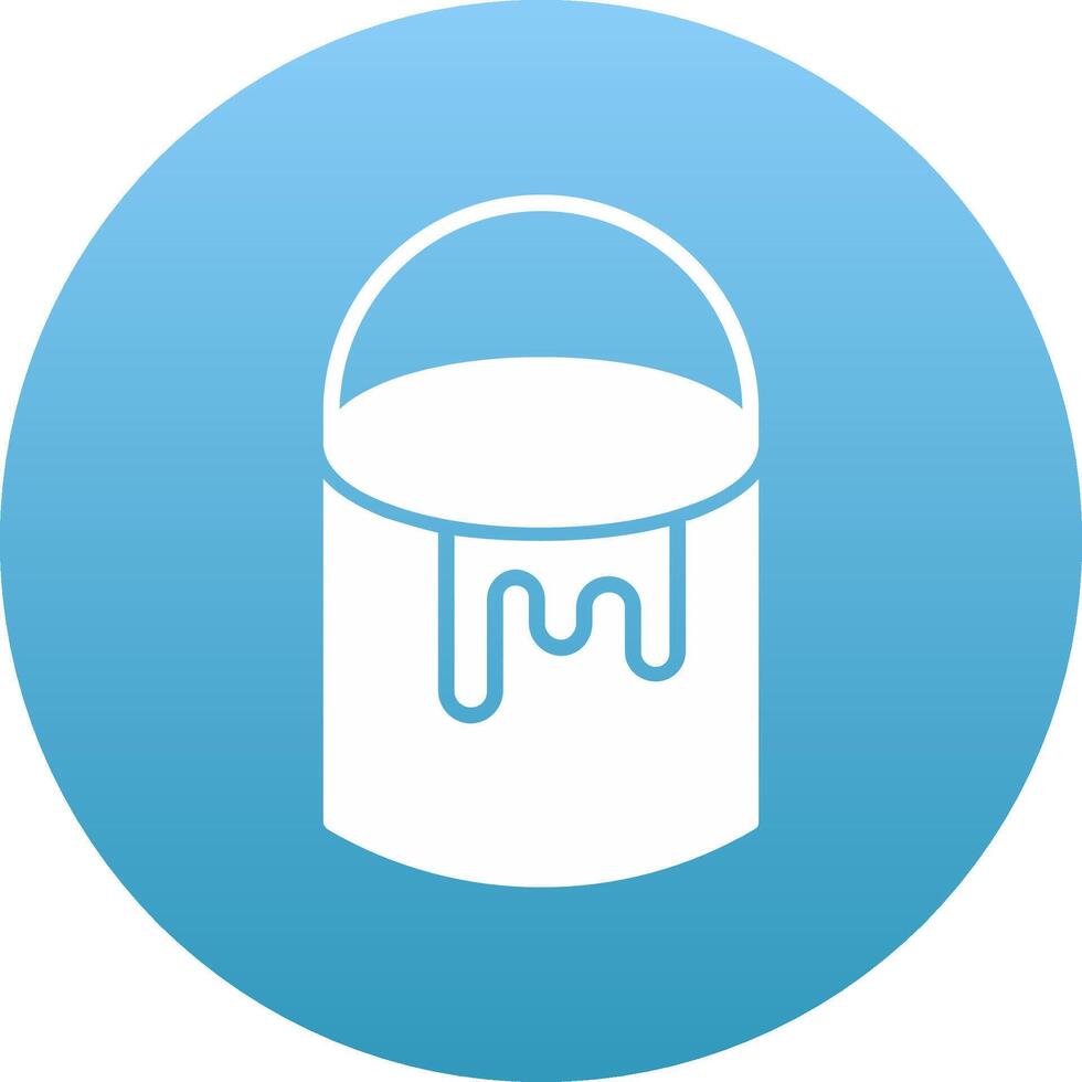 Paint Bucket Icon Design Symbol vector