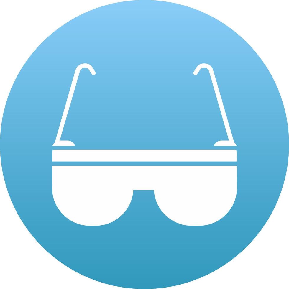 Safety Glasses Icon Design Symbol vector