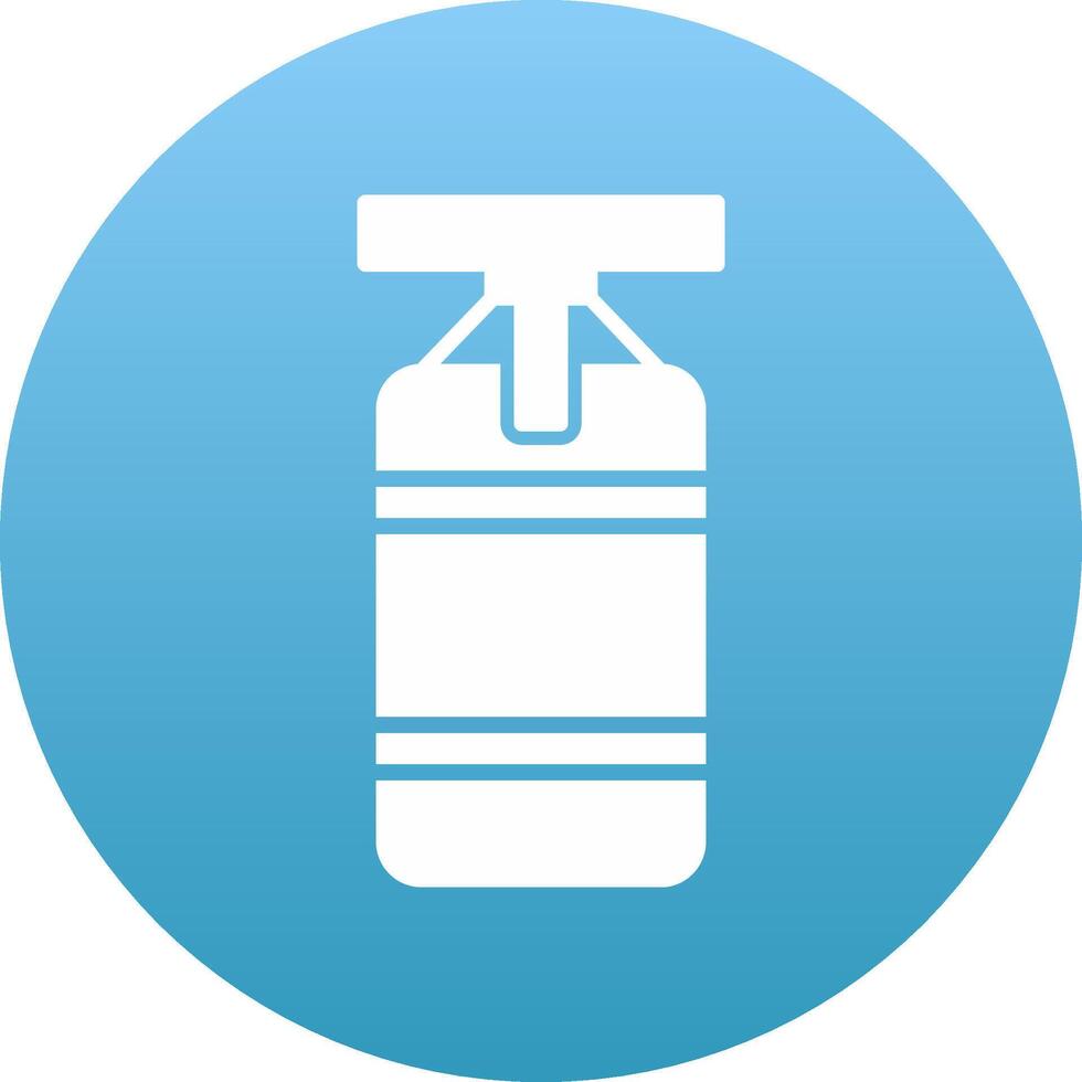 Punching Bag Icon Design Symbol vector