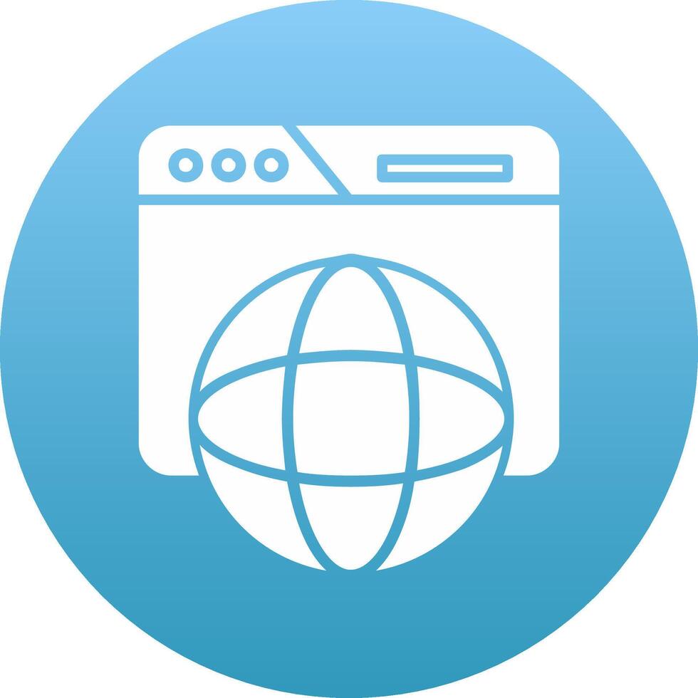 Online Presence Icon Design Symbol vector
