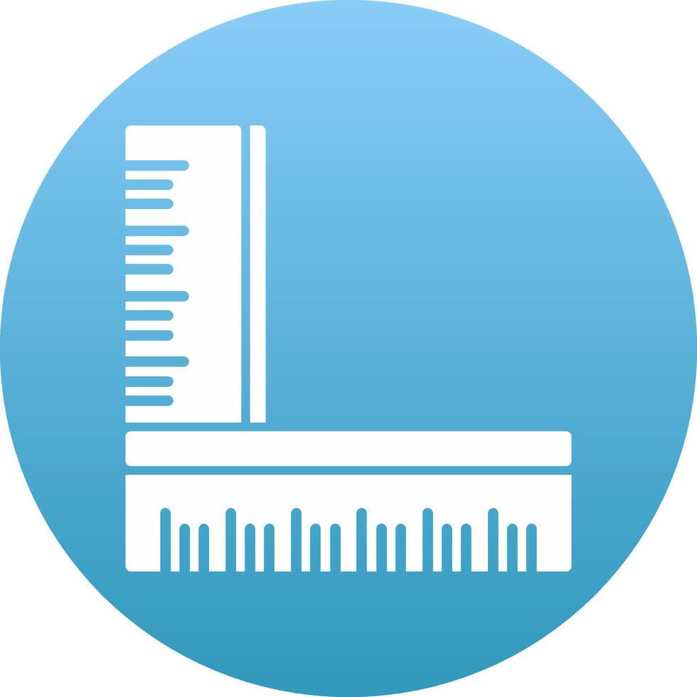 Ruler Icon Design Symbol vector